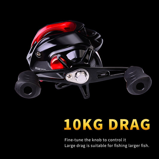 Metal Drop Wheel 10kg strong Fishing Reel
